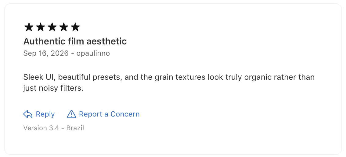 User review of PureRaw app