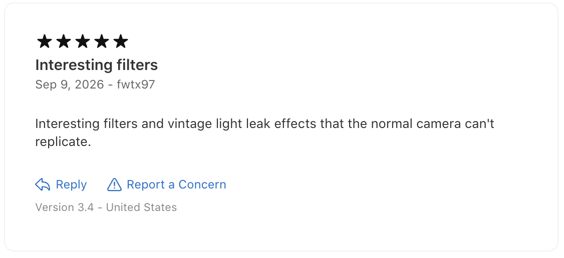 User review of PureRaw app